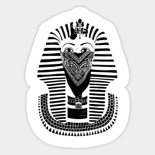 Pharaoh Thug Egyptian Bandana Sticker